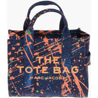 Genti de mana Canvas The Splatter Paint Tote Bag Femei