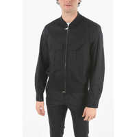 Bomber jacket Neil Barrett Front Zipped Light Hybrid Utility Bomber Jacket