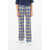 Woolrich Tartan Checked Palazzo Pants With Belt Loops Multicolor