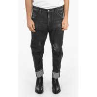 Blugi drepti Cuffed Hem Stretch Denim Combat Jeans 17Cm Barbati