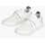 Woolrich Mesh And Leather Jogger Low-Top Sneakers With Touch Strap Cl White