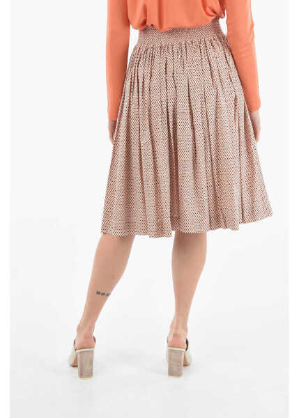 Fuste lungi Woolrich Patterned Flared Skirt Multicolor Femei (BM 9534782) 2