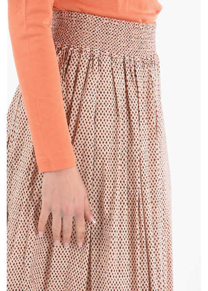 Fuste lungi Woolrich Patterned Flared Skirt Multicolor Femei (BM 9534782) 3