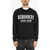 DSQUARED2 Crew Neck Cool Fit Printed Logo Sweatshirt Black