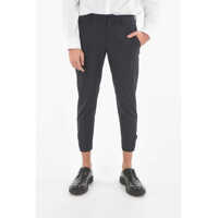 Pantaloni eleganti Extrafine Tech Cotton Pants With Zipped Ankles Barbati