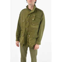 Jachete Removable Hood Oversized Utility Jacket Barbati