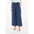 Woolrich Drawstring Waist Popeline Cotton Pants Blue