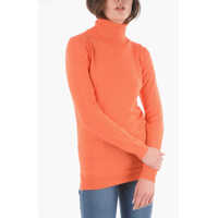 Pulovere Cotton And Cashmere Turtle-Neck Sweater Femei