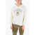 Neil Barrett James Harden X Neil Barrett Easy Fit Hoodie With Printed Log Beige