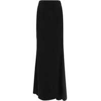 Fuste Solid Long Skirt Femei