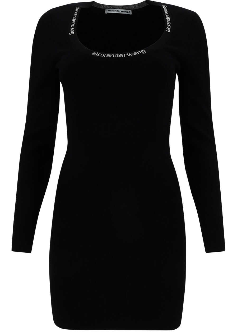 Alexander Wang Scoop Dress BLACK