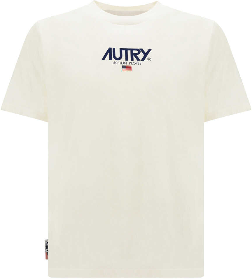 AUTRY Iconic Action T-Shirt WHITE