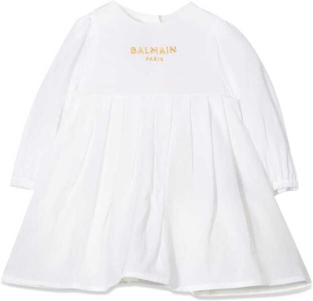 Rochii Fete Balmain Long-Sleeved Soft Dress