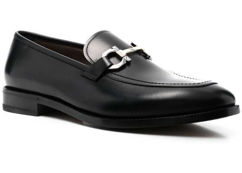 Mocasini Salvatore Ferragamo Leather Loafers BLACK Barbati (BM 9538203) 2