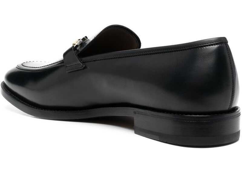 Mocasini Salvatore Ferragamo Leather Loafers BLACK Barbati (BM 9538203) 3