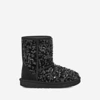 Sneakers UGG Children's shoes UGG Classic Short Chunky Sequin 1135330K BLK