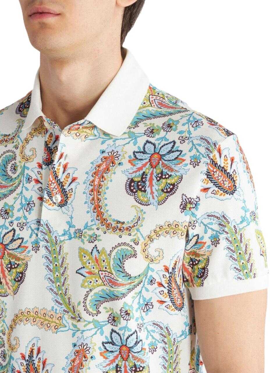 ETRO Other Materials Polo Shirt WHITE