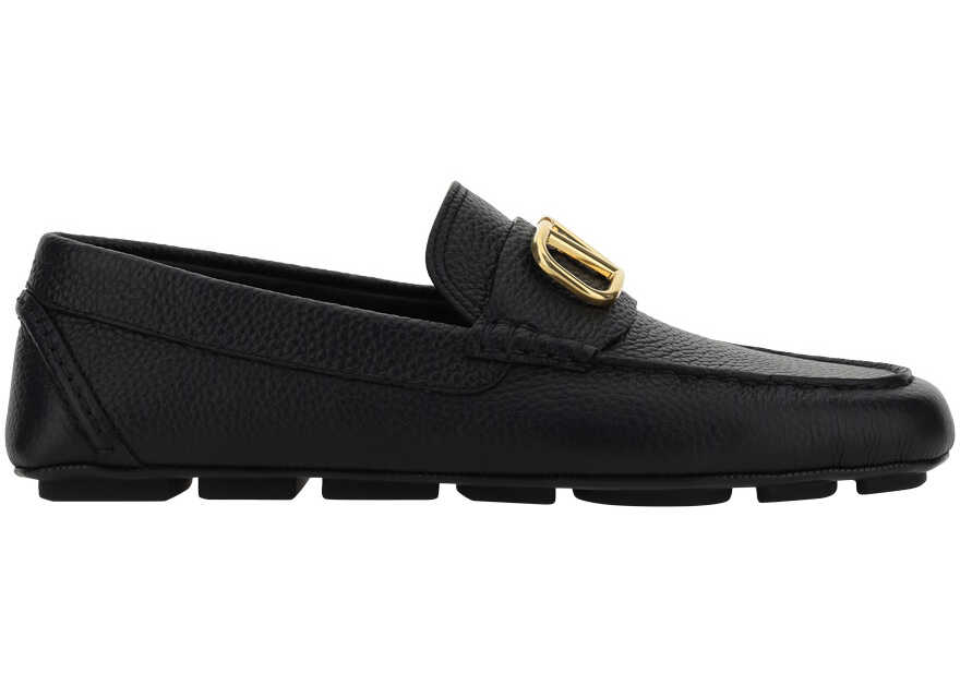 Valentino Garavani Valentino Garavani Driver VLogo Loafers NERO