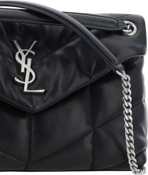 Genti de umar Saint Laurent LouLou Shoulder Bag BLACK Femei (BM 9538991) 4