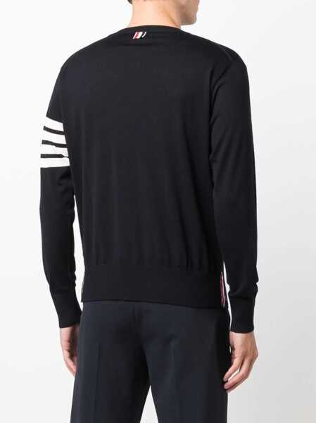 Pulovere Thom Browne Sweater NAVY Barbati (BM 9539180) 4