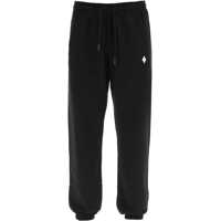 Pantaloni de trening pentru Barbati - Pantaloni de trening Marcelo Burlon Cross Sweatpants BLACK WHITE Barbati (BM 9541697) - B-mall.ro