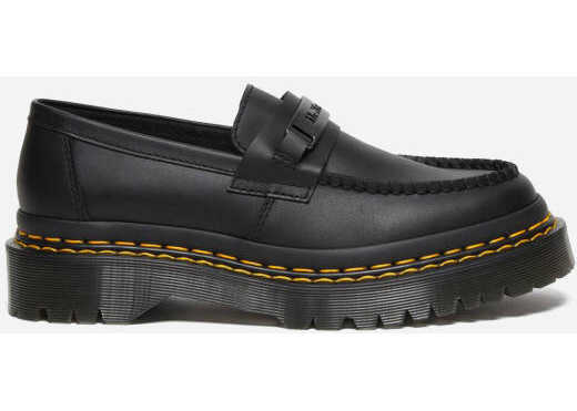 Dr. Martens Shoes Dr. Martens Penton Bex Double Stitch Leather Loafers 27876001* black
