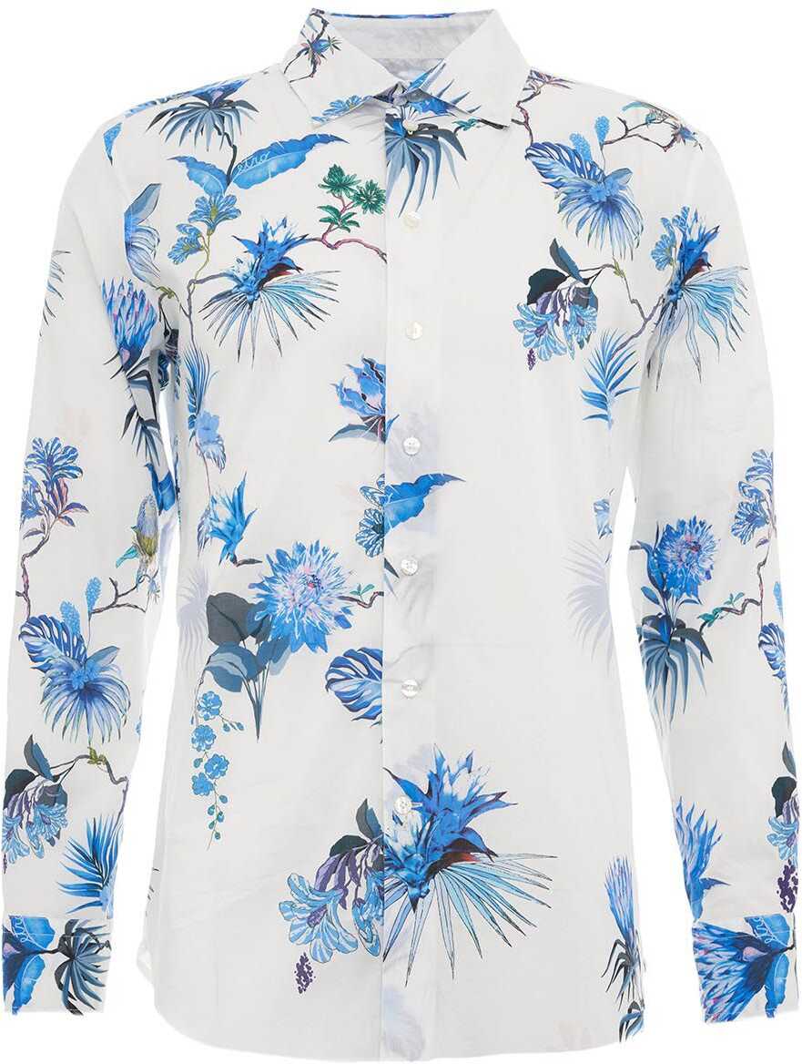 ETRO Shirt with floreal print White