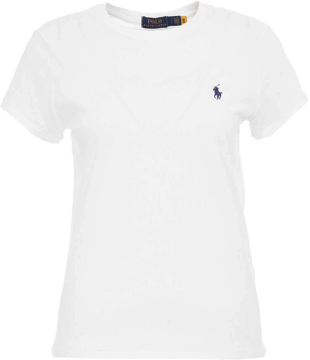 Ralph Lauren T-shirt with logo embroidery White