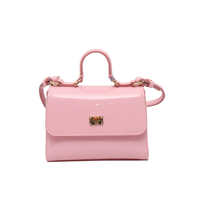 Genti tip postas Patent shoulder bag Fete