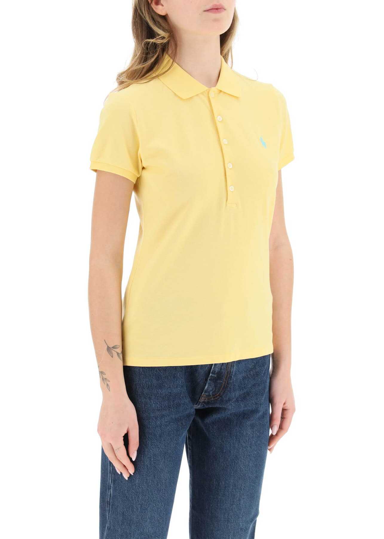 Ralph Lauren Slim Fit Polo Shirt EMPIRE YELLOW C6103