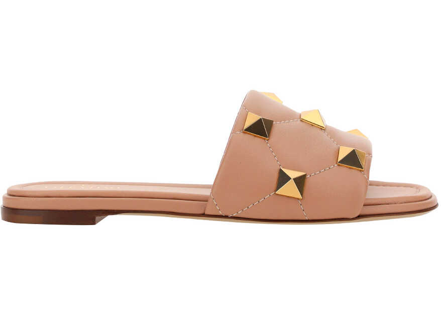 Valentino Garavani Valentino Garavani Roman Stud Sandals ROSE CANNELLE