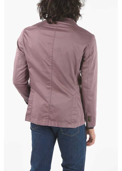 Sacouri CORNELIANI Cc Collection Side Vents Patch Pocket 2-Button Blazer Violet Barbati (BM 9548771) 2