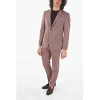 Costume Cc Collection Mini Check Refined Notch Lapel 2-Button Suit W Barbati