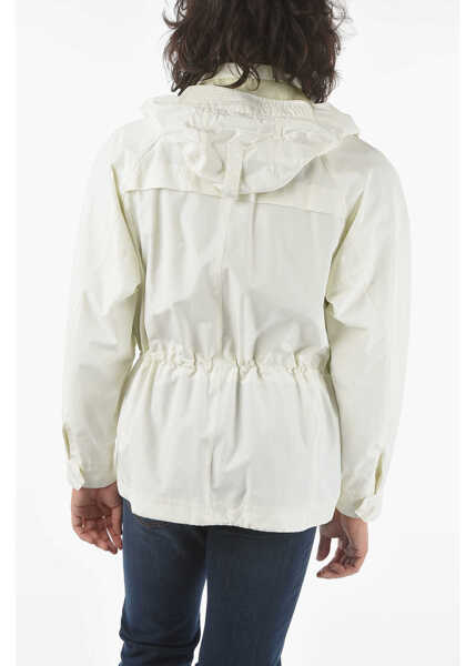 Jachete CORNELIANI Id Removable Hood Giada Dintex Utility Jacket White Barbati (BM 9549284) 2