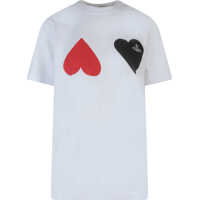Tricouri Classic T-Shirt Hearts Femei
