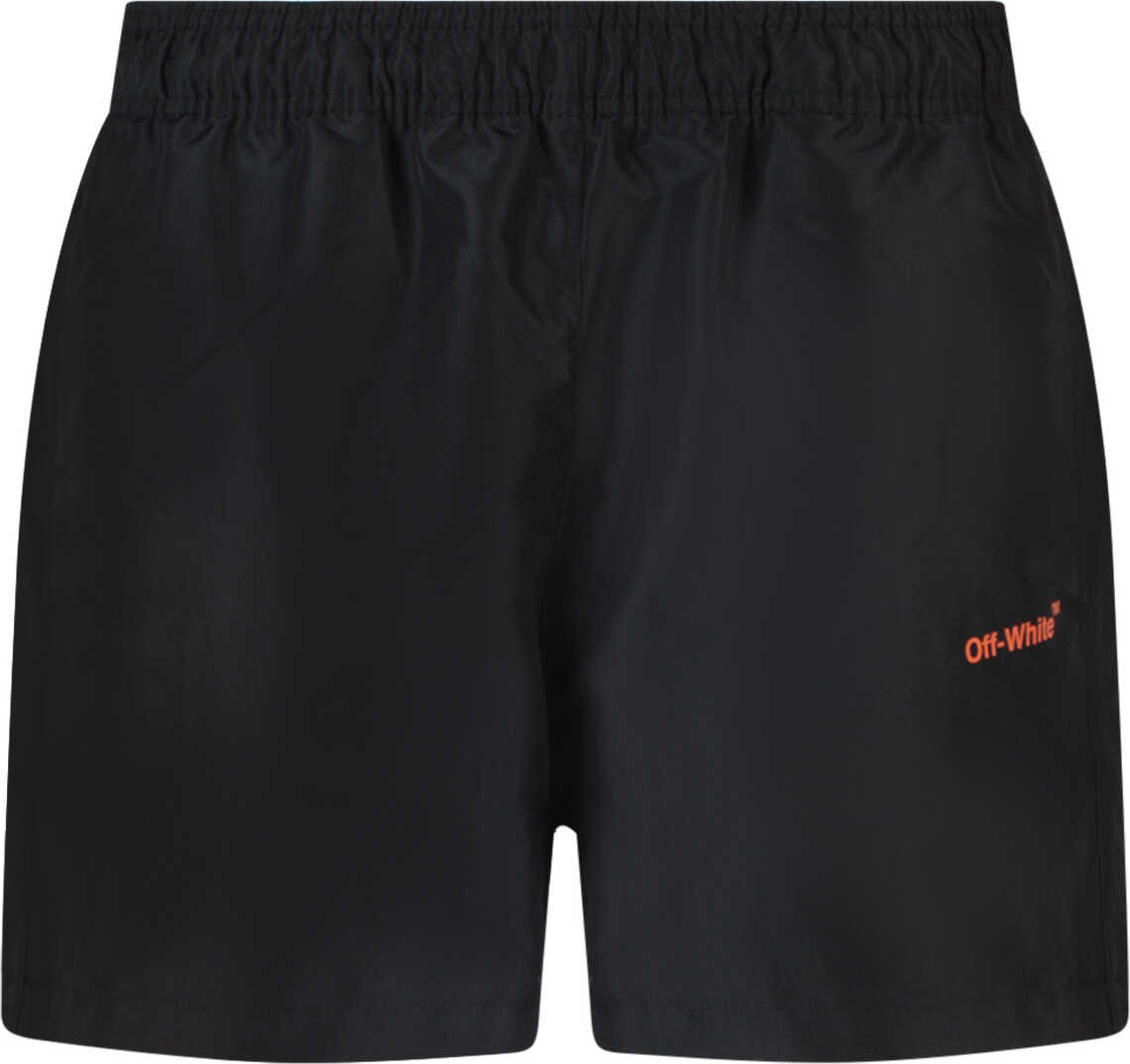 Off-White Swim Trunks Black