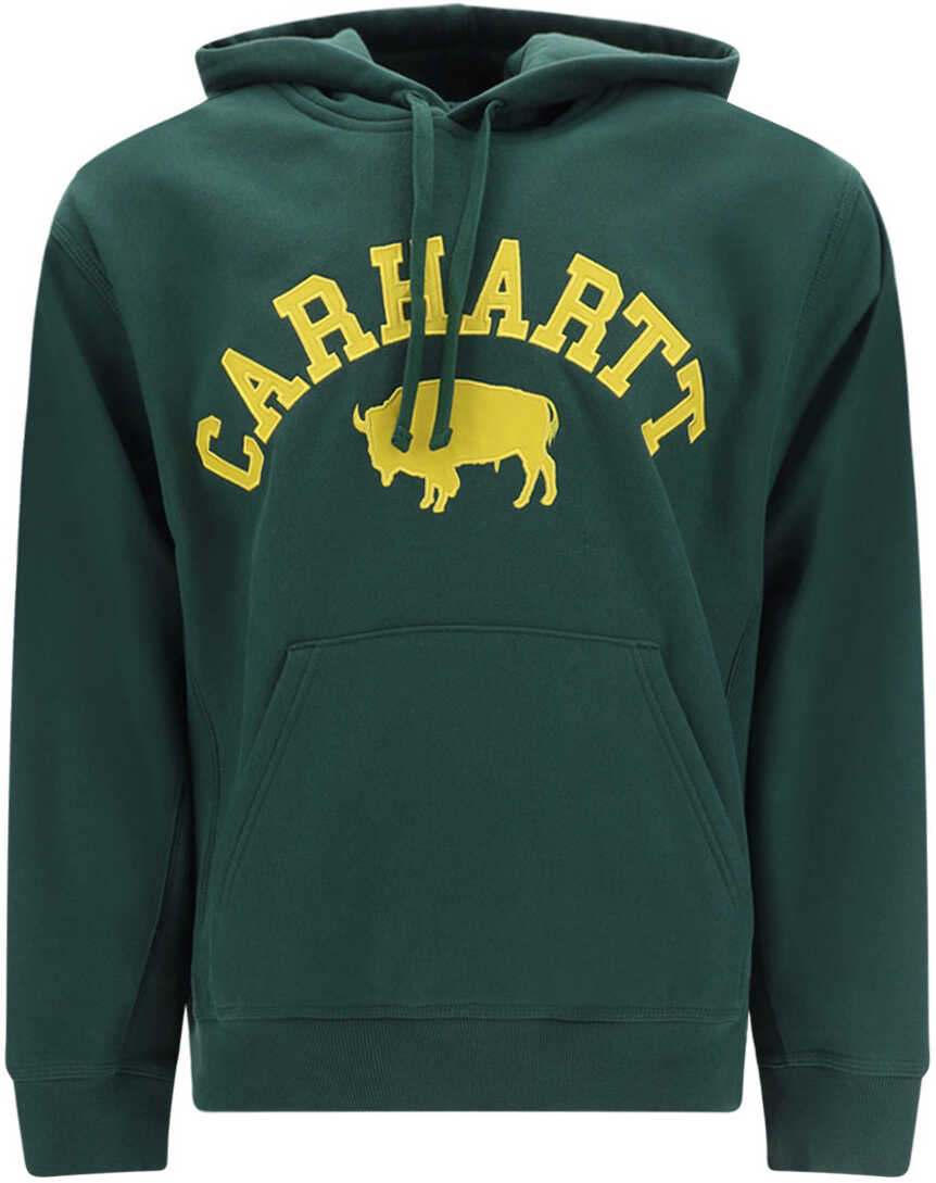 Carhartt Hoodie TREEHOUSE/YELLOW