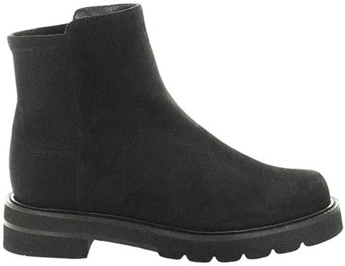 Stuart Weitzman Leather Ankle Boots BLACK image0