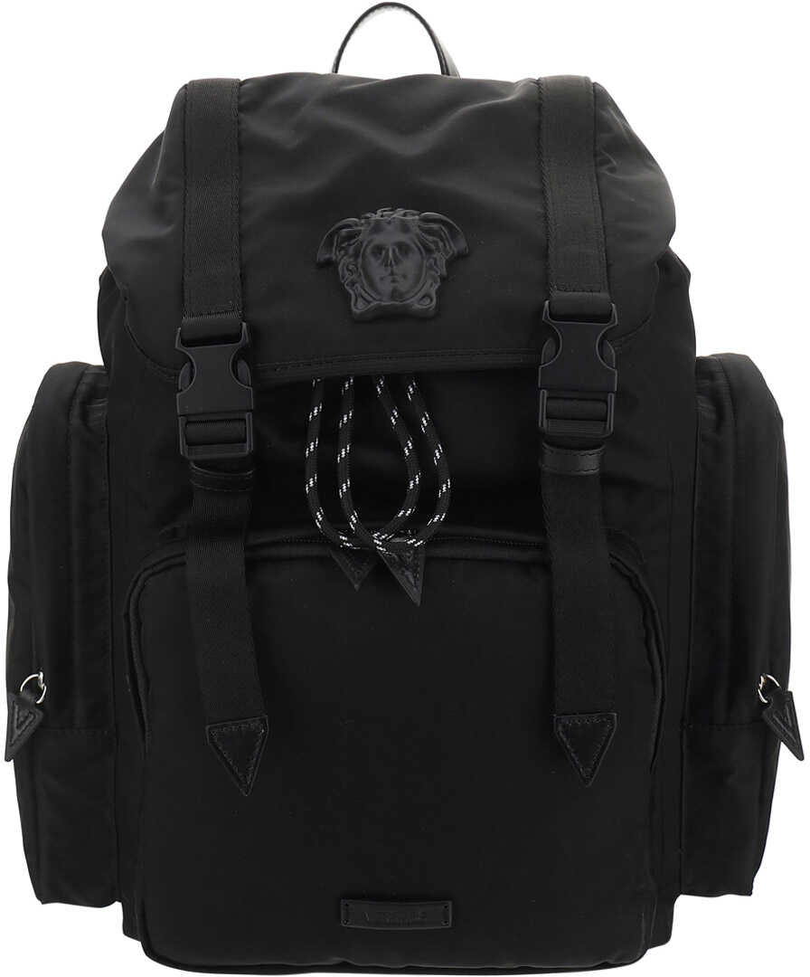 Versace Backpack NERO/PALLADIO