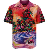 Camasi casual Bowling Shirt Barbati