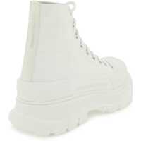 Ghete Alexander McQueen pentru Barbati - Ghete Alexander McQueen Tread Slick Boots WHITE WHITE Barbati (BM 9554480) - B-mall.ro