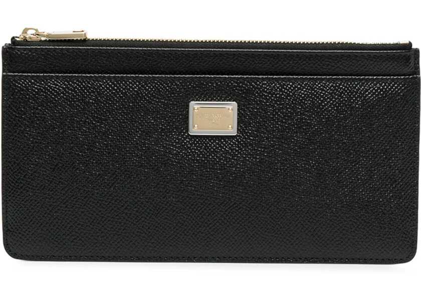Portofele Dolce & Gabbana Logoed Card Holder NERO Femei (BM 9555014) 1