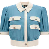 Camasi casual Cropped Shirt Femei