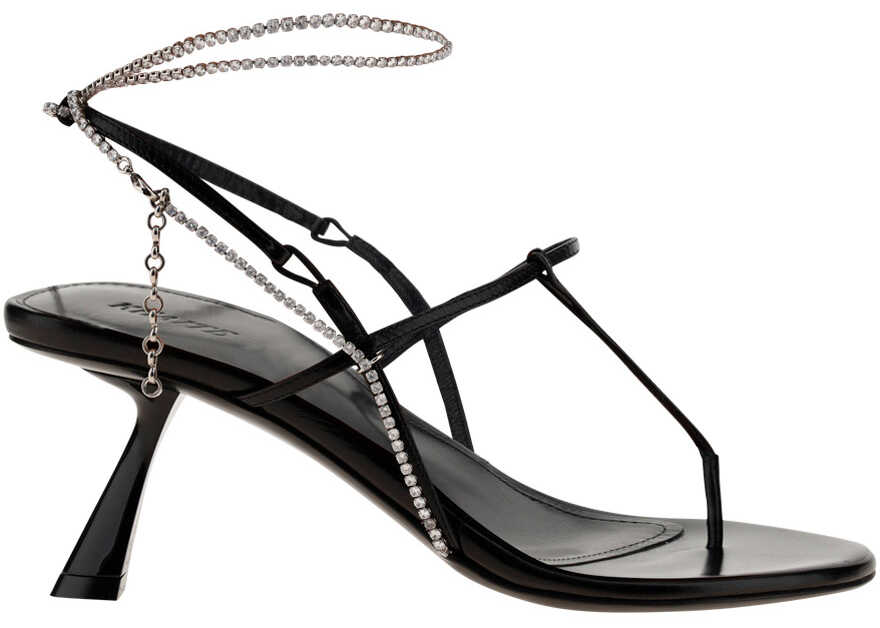 Khaite Linden Sandals CRYSTAL