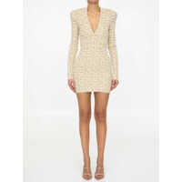 Rochii elegante Monogram Knit Dress Femei