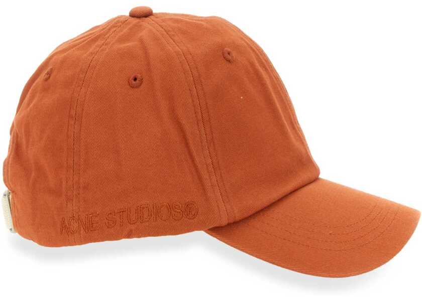 Sepci Acne Studios Cotton Baseball Cap ORANGE Barbati (BM 9559865) 2
