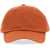 Acne Studios Cotton Baseball Cap ORANGE
