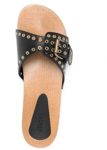 Sandale Isabel Marant Jaso Clogs BLACK Femei (BM 9560501) 4