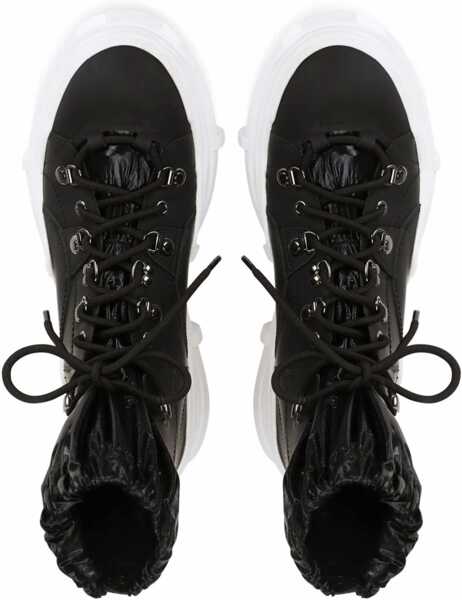 Ghete Dolce & Gabbana Lace-Up Boot BLACK Barbati (BM 9560660) 4