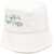 Stella McCartney Bucket Hat With Logo WHITE